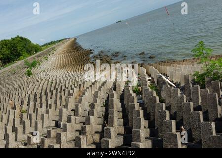 Kuala Kurau e Tg Piandang Perak Malesia Foto Stock