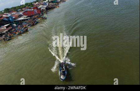 Kuala Kurau e Tg Piandang Perak Malesia Foto Stock