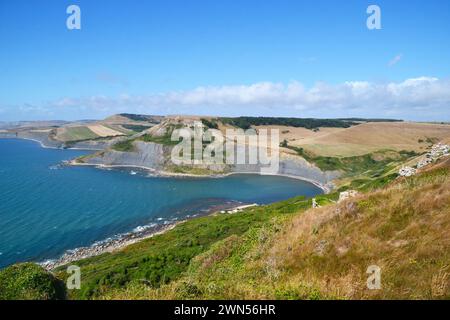 Chapman's Pool, Worth Matravers, Isola di Purbeck, Dorset, Regno Unito Foto Stock