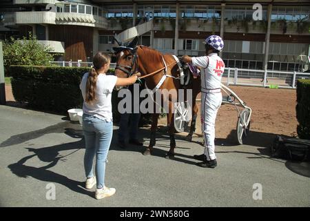 ★ Forez Loire ★ Photographie originale ★ Auvergne Rhône Alpes ★ Sélection Hippodrome de Feurs (42) ★ Crédit foto : Serge Rokita ! Foto Stock