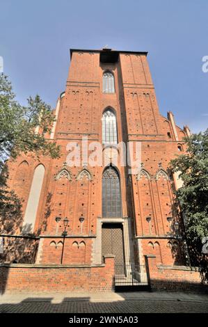 Chiesa dei Santi Apostoli Giacomo e Filippo a Toruń, Polonia Foto Stock