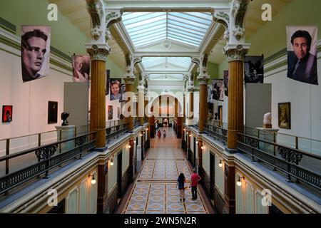 Vista interna della National Portrait Gallery. Washington DC. USA Foto Stock