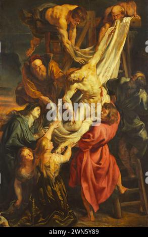 Rubens Pieter Paul - discesa dalla Croce (1611 13) Foto Stock