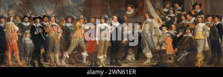 Van der Helst Bartholomeus - ufficiali e altri membri della milizia del distretto VIII di Amsterdam guidati dal capitano Roelof Bicker e dal tenente Jan Michielsz (164 Foto Stock