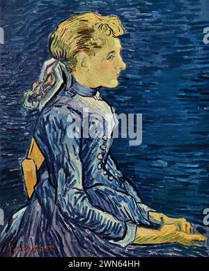 Van Gogh Vincent - Ritratto di Adeline Ravoux (1890) 01 Foto Stock