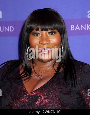 New York, Stati Uniti. 29 febbraio 2024. Briny Smith partecipa al 9° Annual for the Love of Our Children Gala tenutosi al Pier Sixty il 29 febbraio 2024 a New York, NY © Steven Bergman/AFF-USA.COM Credit: AFF/Alamy Live News Foto Stock