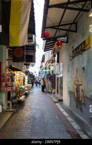 Concubine Lane a Ipoh, Perak MALESIA Foto Stock