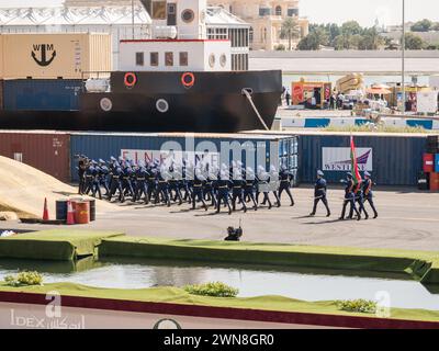 La guardia d'onore delle forze armate bielorusse Foto Stock