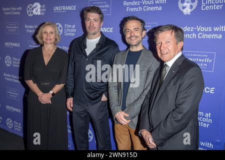 Marion Cotillard parteciperà al 29° Rendez-Vous con la serata di apertura di French Cinema Showcase al Walter Reade Theater di New York, USA, il 29 febbraio 2024. (Foto di Thenews2/NurPhoto) crediti: NurPhoto SRL/Alamy Live News Foto Stock