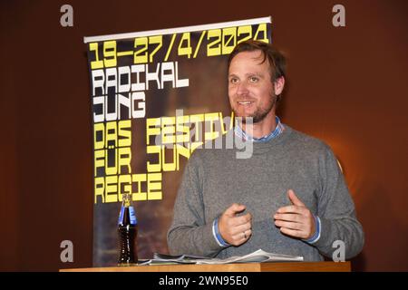 Frederik Mayet Kuentslicher Leiter Volkstheater Muenchen 01.03.2024 ...