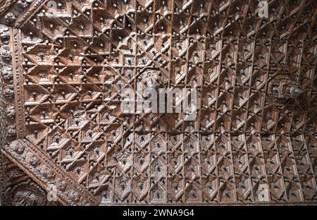 Pannelli dell'Hostal de San Marcos. Leon, Castilla y Leon, Spagna. Foto Stock