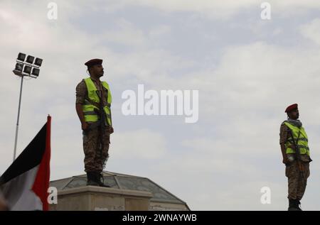 RALLY DELLO YEMEN Foto Stock