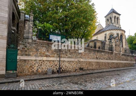 Saint-Pierre de Montmartre a Parigi, Francia Foto Stock