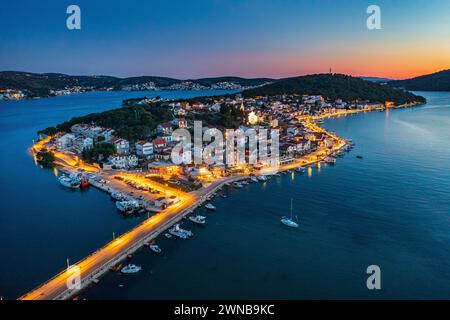 Rogoznica, Croazia Foto Stock