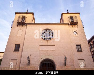 Iglesia de San Ildefonso. Madrid. España Foto Stock