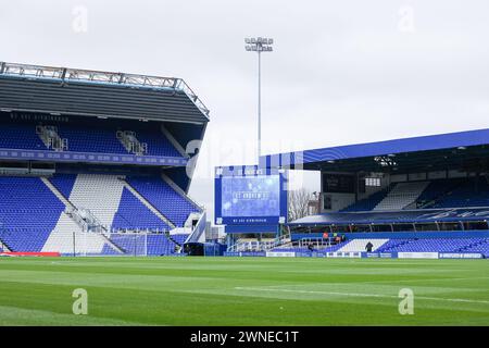 Birmingham, Regno Unito. 2 marzo 2024. Una vista generale del terreno davanti al match EFL Sky Bet Championship tra Birmingham City e Southampton a St Andrews, Birmingham, Inghilterra, il 2 marzo 2024. Foto di Stuart Leggett. Solo per uso editoriale, licenza richiesta per uso commerciale. Non utilizzare in scommesse, giochi o pubblicazioni di singoli club/campionato/giocatori. Crediti: UK Sports Pics Ltd/Alamy Live News Foto Stock