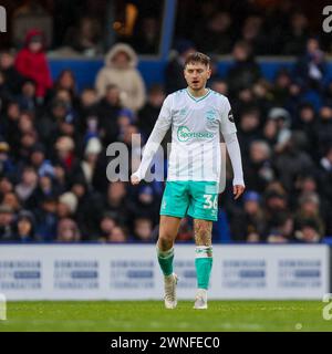 Birmingham, Regno Unito. 2 marzo 2024. David Brooks di Southampton durante l'EFL Sky Bet Championship match tra Birmingham City e Southampton a St Andrews, Birmingham, Inghilterra, il 2 marzo 2024. Foto di Stuart Leggett. Solo per uso editoriale, licenza richiesta per uso commerciale. Non utilizzare in scommesse, giochi o pubblicazioni di singoli club/campionato/giocatori. Crediti: UK Sports Pics Ltd/Alamy Live News Foto Stock