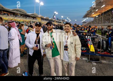 Neymar Jr, ritratto durante il Gran Premio di Formula 1 Gulf Air Bahrain 2024, 1° round del Campionato del mondo di Formula 1 FIA 2024 dal 29 febbraio al 2 marzo 2024 sul circuito Internazionale del Bahrain, a Sakhir, Bahrain - foto DPPI Foto Stock