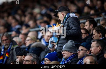 Bochum Germania. 2 marzo 2024. Stadionwurst VfL Bochum - RB Leipzig 02.03.2024 Copyright (nur für journalistische Zwecke) di : Moritz Müller, Wilh Foto Stock