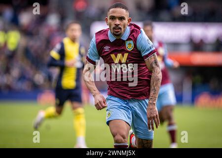 Burnley, Regno Unito. 3 marzo 2024. Burnley, Inghilterra, 3 marzo 2024 Vitinho di Burnley insegue la palla durante la partita di calcio di Premier League tra Burnley e Bournemouth al Turf Moor di Burnley, Inghilterra. (Richard Callis/SPP) credito: SPP Sport Press Photo. /Alamy Live News Foto Stock