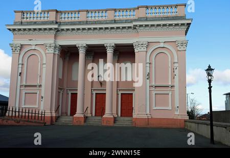 Prima chiesa presbiteriana non sottoscritta a Holywood nella contea di Down Foto Stock