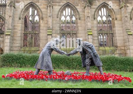 St Lukes Church Liverpool Foto Stock