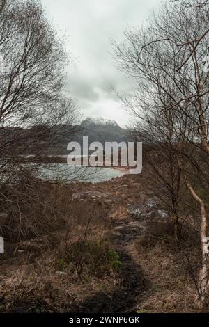 Foto delle Highlands scozzesi che ho scattato mentre viaggiavo sulla North Coast 500 Route nell'aprile 2023 Foto Stock