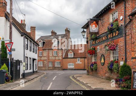 The Queens Head, Chesham di Wey Lane, Buckinghamshire, Inghilterra, Regno Unito Foto Stock