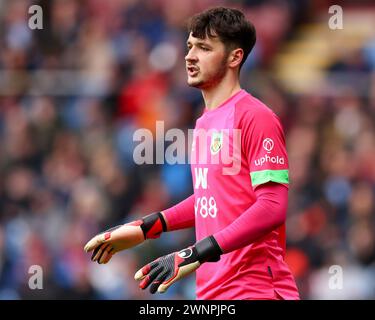 Burnley, Regno Unito. 3 marzo 2024. James Trafford di Burnley durante la partita di Premier League a Turf Moor, Burnley. Il credito per immagini dovrebbe essere: Gary Oakley/Sportimage Credit: Sportimage Ltd/Alamy Live News Foto Stock
