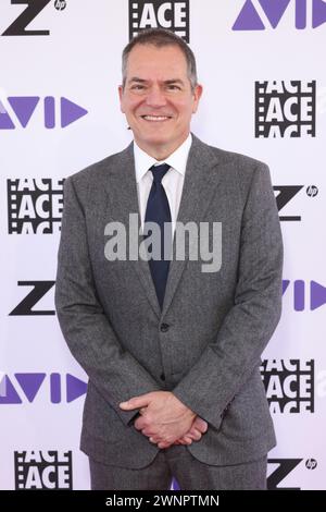 David Hemingson partecipa al 74° Annual ACE Eddie Awards alla Royce Hall il 3 marzo 2024 a Los Angeles, California. Foto: Crash/imageSPACE Foto Stock