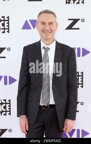 Eric Osmond partecipa al 74° Annual ACE Eddie Awards alla Royce Hall il 3 marzo 2024 a Los Angeles, California. Foto: Crash/imageSPACE/Sipa USA Foto Stock