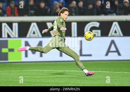 Bergamo, Italia. 3 marzo 2024. Marco Carnesecchi (Atalanta BC) durante Atalanta BC vs Bologna FC, partita di calcio italiano di serie A A Bergamo, 3 marzo 2024 Credit: Independent Photo Agency/Alamy Live News Foto Stock