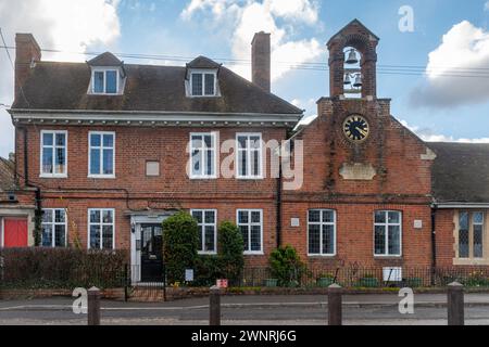Shinfield Infant and Nursery School on School Green, Shinfield Village, Berkshire, Inghilterra, Regno Unito Foto Stock