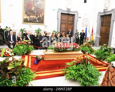 Roma, Italia. 4 marzo 2024. Roma, funerale di Paolo Tavani credito: Agenzia fotografica indipendente/Alamy Live News Foto Stock