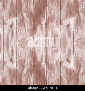Illustrazione ad acquerello disegnata a mano. Motivo senza cuciture con trama in legno. Motivo in legno beige Foto Stock