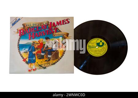 The Best of Barclay James Harvest volume 2 vinile album copertina LP isolata su sfondo bianco - 1979 Foto Stock