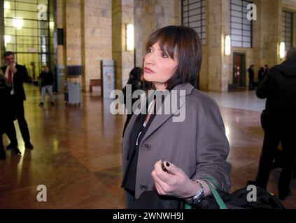 Milano, Italia. 4 marzo 2024. Milano - processo di Alessia Pifferi per la morte di Diana Pifferi, con l'avvocato Alessia Pontenani utilizzo editoriale credito: Agenzia fotografica indipendente/Alamy Live News Foto Stock