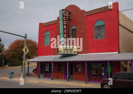 Verità o conseguenze: Una storia interessante di gentrificazione riuscita nel New Mexico meridionale. Foto Stock