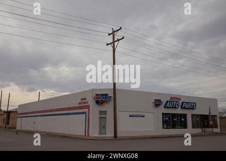 Verità o conseguenze: Una storia interessante di gentrificazione riuscita nel New Mexico meridionale. Foto Stock