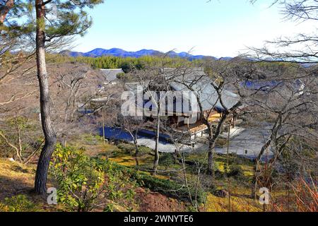 Tenryu-ji, un venerabile tempio Zen ad Arashiyama, Susukinobabacho, Sagatenryuji, Ukyo Ward, Kyoto, Giappone Foto Stock