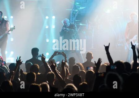 Monaco, Germania. 3 marzo 2024. Monaco di Baviera, Germania, 3 marzo 2024: Da U.D.O. durante il Touchdown Tour 2024 al Backstage Werk, Monaco di Baviera. (Sven Beyrich/SPP) credito: SPP Sport Press Photo. /Alamy Live News Foto Stock