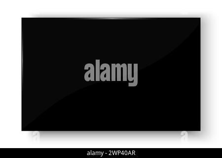 Quadrato nero, design eccellente per qualsiasi scopo. Sfondo, carta da parati, carta da imballaggio. Illustrazione vettoriale. immagine stock. EPS 10. Illustrazione Vettoriale