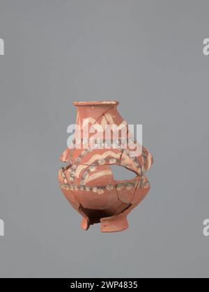 Una piccola brocca del vi-VII secolo, usata come vaso funzionale nel primo medioevo. Foto Stock