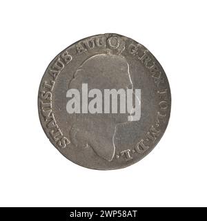 Una rappresentazione del 1794 dell'incoronazione di Stanisław August Poniatowski, re di Polonia, che rappresenta l'arte cerimoniale reale del tardo XVIII secolo. Foto Stock