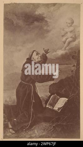 Fotografia: Ignacy Jasiński (1833-1878), "San Francesco"; in: Album di Ignacy Jasiński; intorno al 1880 (1875-00-00-1895-00-00-00-00); Foto Stock