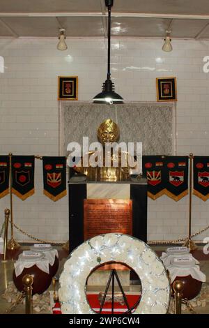 Tawang, Arunachal Pradesh, India - 8 dicembre 2019: Subedar Joginder Singh, che ha ricevuto postumo il premio militare indiano, Param Vir Chakra Foto Stock