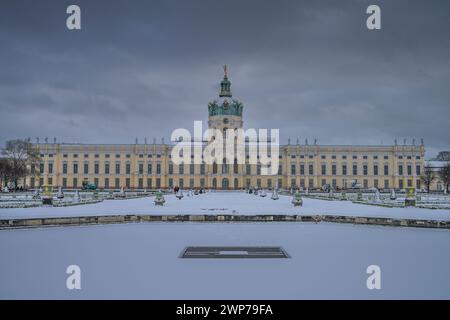 Schlossgarten, Schloß Charlottenburg, Spandauer Damm, Charlottenburg, Berlino, Deutschland Foto Stock