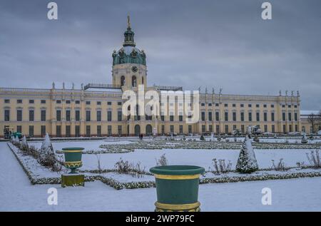 Schlossgarten, Schloß Charlottenburg, Spandauer Damm, Charlottenburg, Berlino, Deutschland Foto Stock