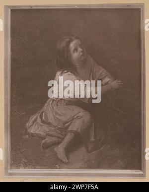 Fotografia: Ignacy Jasiński (1833-1878), "orphan", Monaco di Baviera; in: Album di Ignacy Jasiński; intorno al 1900 (1890-00-00-1910-00-00-00); Foto Stock