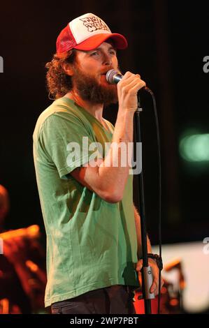 Torino Italia 04/06/2005: Jovanotti, cantante italiana, durante la trasmissione televisiva “Festivalbar 2005” Foto Stock